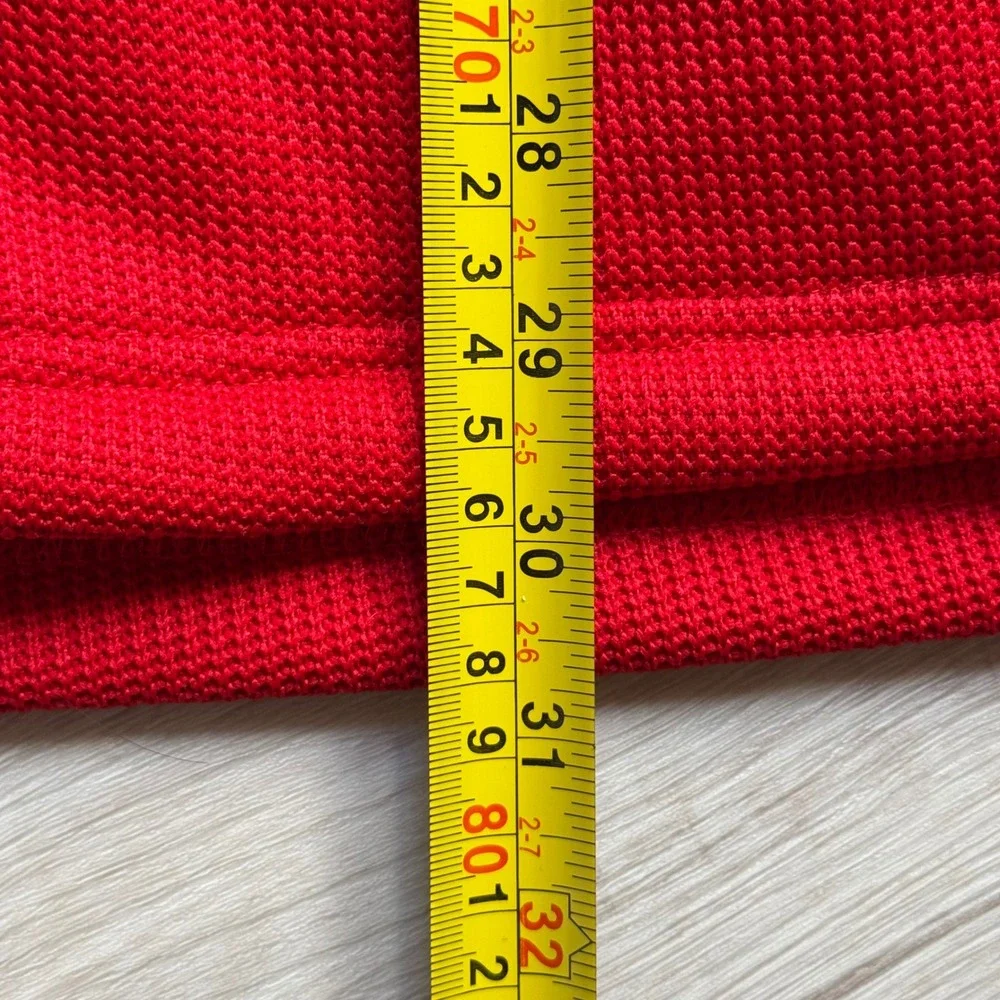 NFL San Francisco 49ers Full Zip Jacket Mens XXL Red Waffle Knit‎ Mock Neck SF